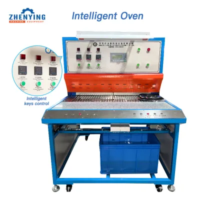 Baking Oven Automatic PVC Silicone Products Labels Baking