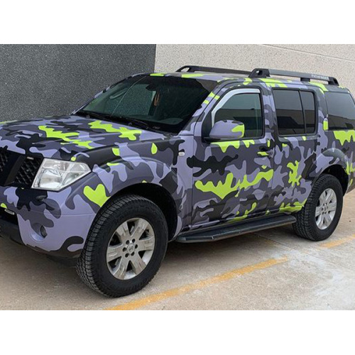 envoltório de carro de camo vinil