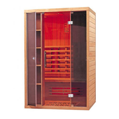 Saunatec 2 persona sauna in stile europeo fabbrica sauna solare all'ingrosso