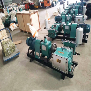 Triplex Piston Horizontal Grouting Slurry Pump for Water Well Drilling Rigs
