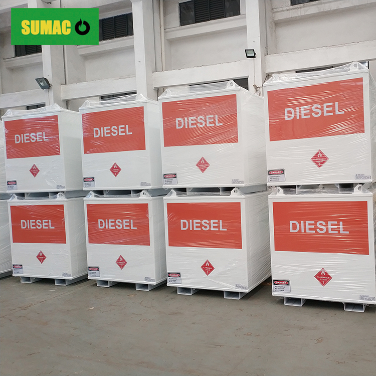 Réservoir de rangement à huile diesel double mur à double mur