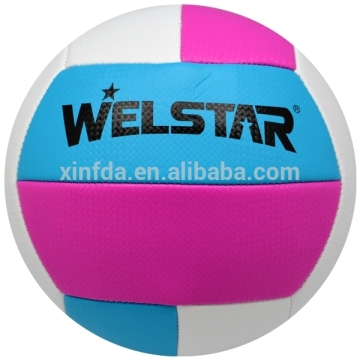 12 panels Special soft PVC colorful volleyball customer design wholesale volleyball