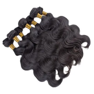 Natural Human Malaysian Hair Weaves, Soft, Tangle-free, No Shedding, No Tangle