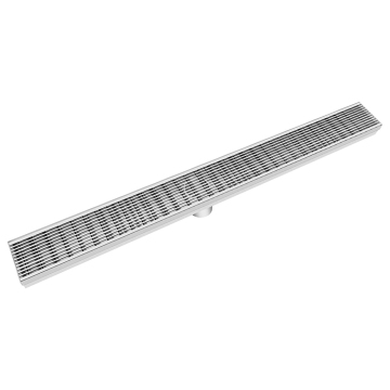 Mondeway 304 Stainless Steel Wedge Wire Grate - 26 INCH Linear Shower Drain with Brushed Finish