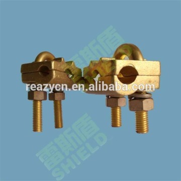 Wholesale Pure Copper U Shape Bull Rod Cable Connector Earthing Accessories