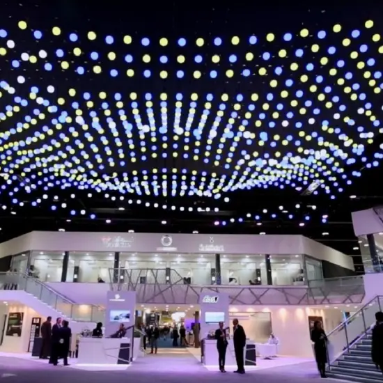 Color Changing LED Pixel RGB Ball Sphere Light