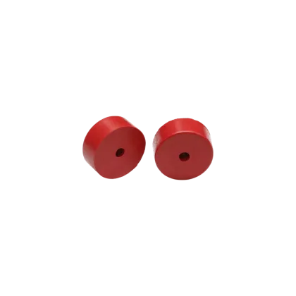 Energy Suspension Polyurethane Red Shock Round Pad