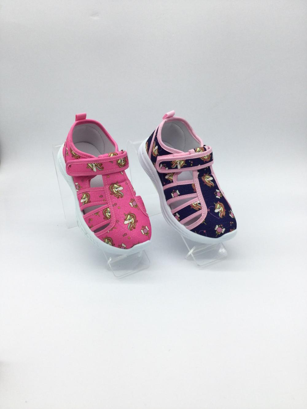 nouveau design enfants chaussure fille sandale animal