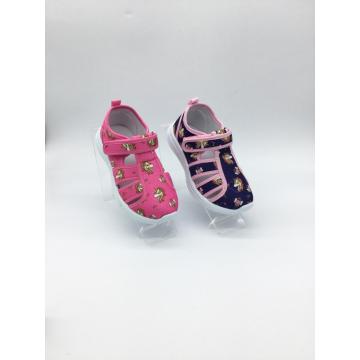 nouveau design enfants chaussure fille sandale animal