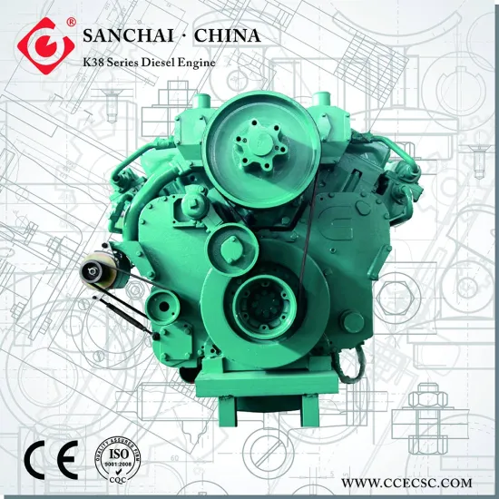 K38 G Power Range from600kw to 800kw Diesel Engine Generator Drive with 4 Stroke