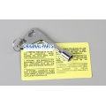 Llave triangular de 70 mm x 39 mm para ascensores