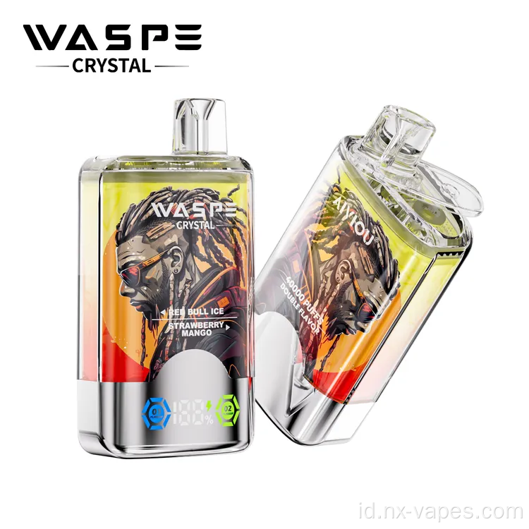 Pengiriman Cepat Waspe Crystal 40000puffs Grosir