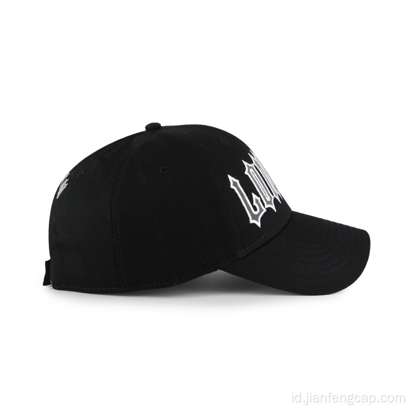 Logo custom topi baseball 6 panel