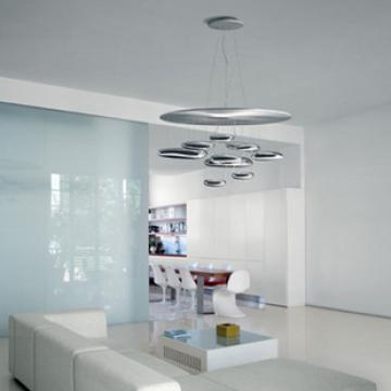 2013 Artemide Modern chrome Ceiling Light 1033C/1