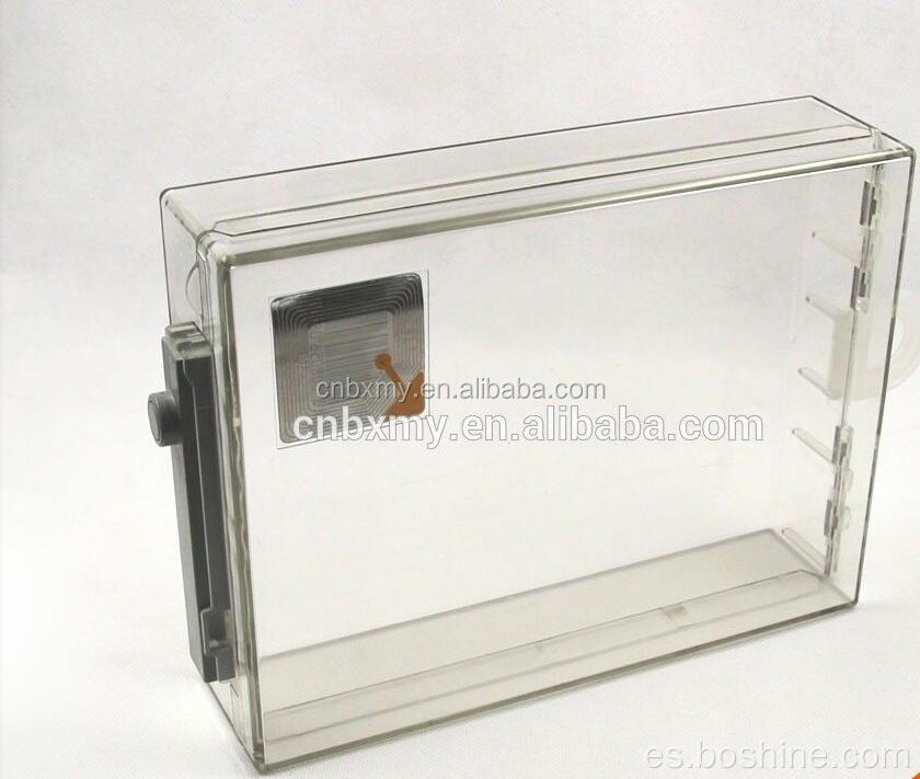 caja de plástico antirrobo de pantalla de pantalla magnética Magnetic