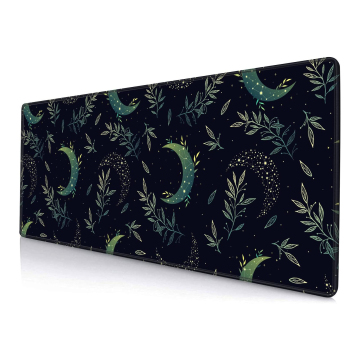 Customizable Large Waterproof Keyboard and Mouse Pad with Microfiber Cloth Surface