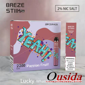 Breze Stiik Mega 2200 Puffs Cloud City UK