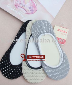 Sneaker cotton sock with printing
