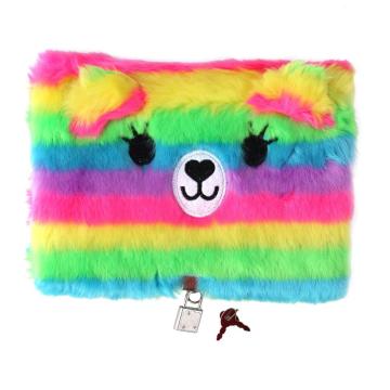 COLORFUL PLUSH SECRET DIARY-0