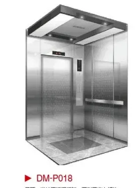Factory Price Hairline Passenger Elevator with Machine Room