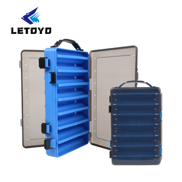 Portable Squid Jig Egi Box - LETOYO New Mold Reversible Fishing Lure Tool Box 275mm
