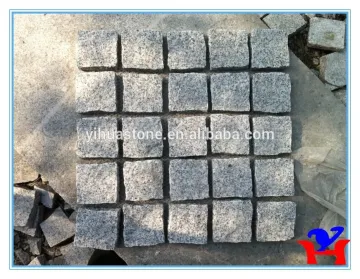 G654 small paver with meshed all sides natural