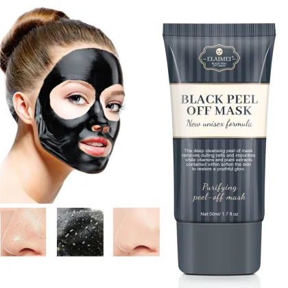 Bio Acne Treatment: Soil Cleansing Mud Facial Mask for Removing Blackheads