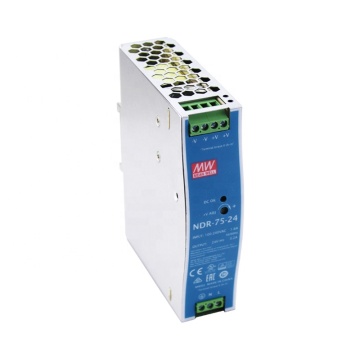 Mean Well NDR-75-24 24V 75W DIN Rail Power Supply