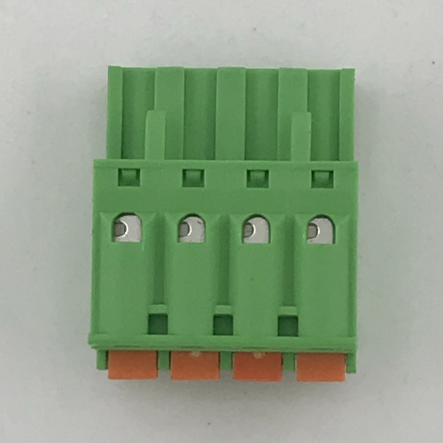 Front Plug spring female terminal block pitch 5.08MM