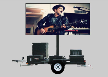 SMD3535 1R1G1B Mobile LED Screen Trailer LED Display