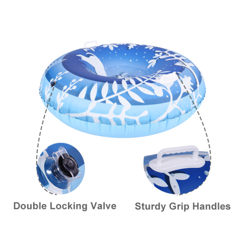 Sturdy Huge Duty 47 Inch inflatable snow tube