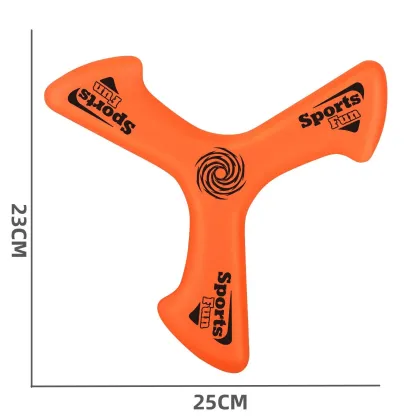 Safe and Fun: Dart Board Launcher and EVA Foam Boomerang Flying Discs for Stress Relief and Outdoor Games