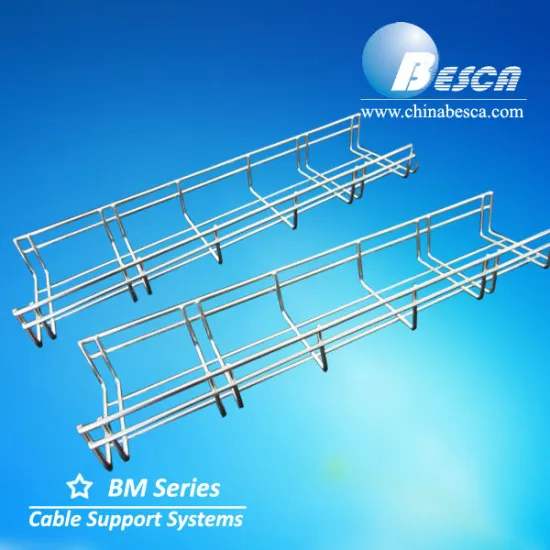 Hot Dipped Galvanised Wire Basket Cable Tray (UL, cUL, CE, IEC and SGS)