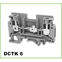 DIN Rail Industrial Distribution Electrical Test Block 6mm2