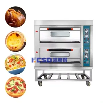 Efficient Heating Controller 3 Deck 12 Trays Big Deck Oven Baking Deck Oven for Croissant