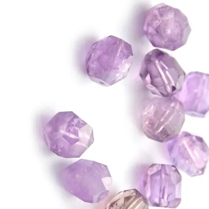 Wholesale Natural Amethyst Crystal Semi finished products