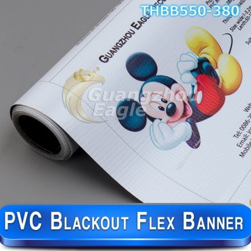 PVC Blackout Flex Banner Glossy 9*9