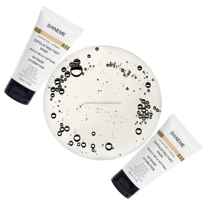 Natural Coconut Milk Foot Cream - Deep Moisturizing & Exfoliating Peeling Mask