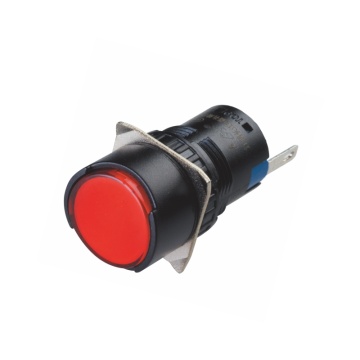 16mm LED waterproof signal indicator lamp