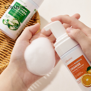 Nhà máy Miduo OEM 100ml Aloe Vera Orange Hyaluronic Acid Fispressizing Spo
