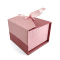 Wedding Favour Ring Magnetic Pink Mini Gift Box