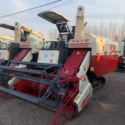 112HP WORLD Rice Combine Harvester Agricultural Machinery
