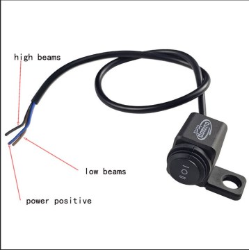 7/8" 22mm Motorcycle Switch Bundle: Horn, Turn Signal, Fog Lamp & Start Control