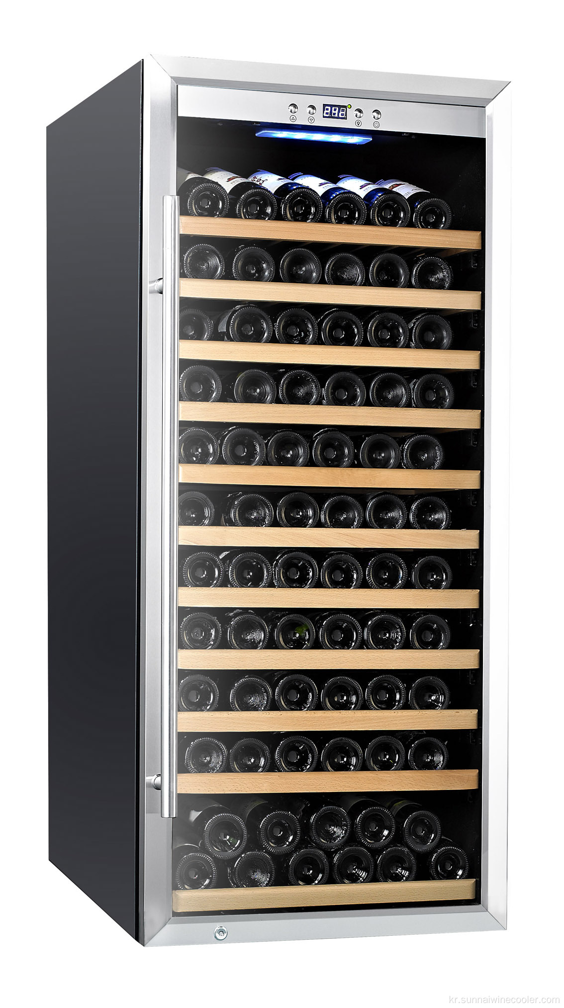 새로운 디자인 온도 제어 와인 냉장고 캐비닛