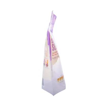 Clear laminated material european bulk flax seed bag