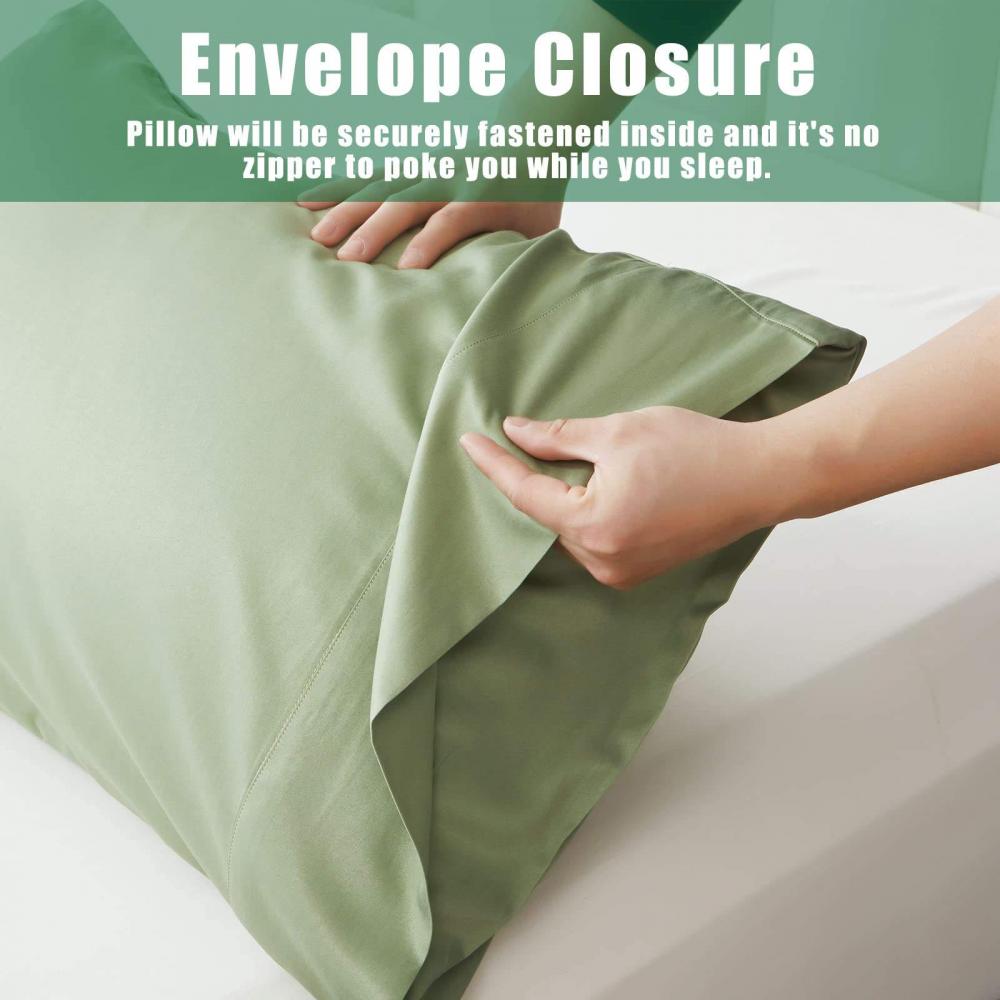 Eco Friendly Bamboo Envelope Pillow Cover Case