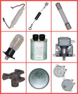 Microwave Oven Spare Parts: Transformers, Magnetrons, Diodes, Capacitors, and Bulbs - 1000 Models for Sale