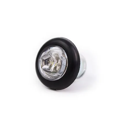 Red amber white mini round LED marker and clearance light mini marker clearance light