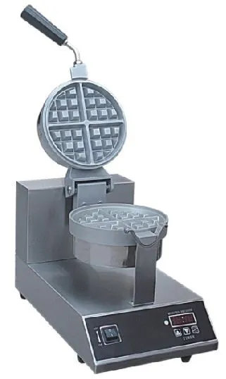 Belgian Waffle baker, The baking plate can revolve