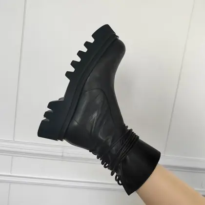 2021 fall and winter fashion martin lady shoes